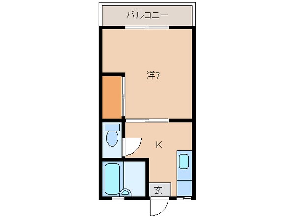 西新発田駅 徒歩29分 1階の物件間取画像